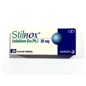Stilnox 10mg-Zolpidem medication used to treat short-term insomnia.