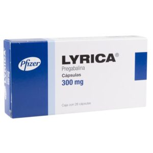 Lyrica Pregabalin 300mg used to treat nerve pain, epilepsy, GAD
