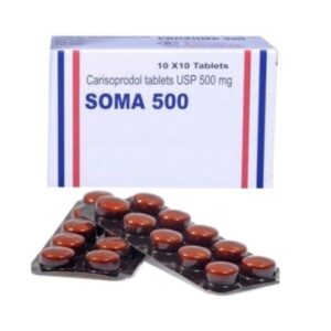 Soma 500mg Carisoprodol fast-acting muscle relaxant